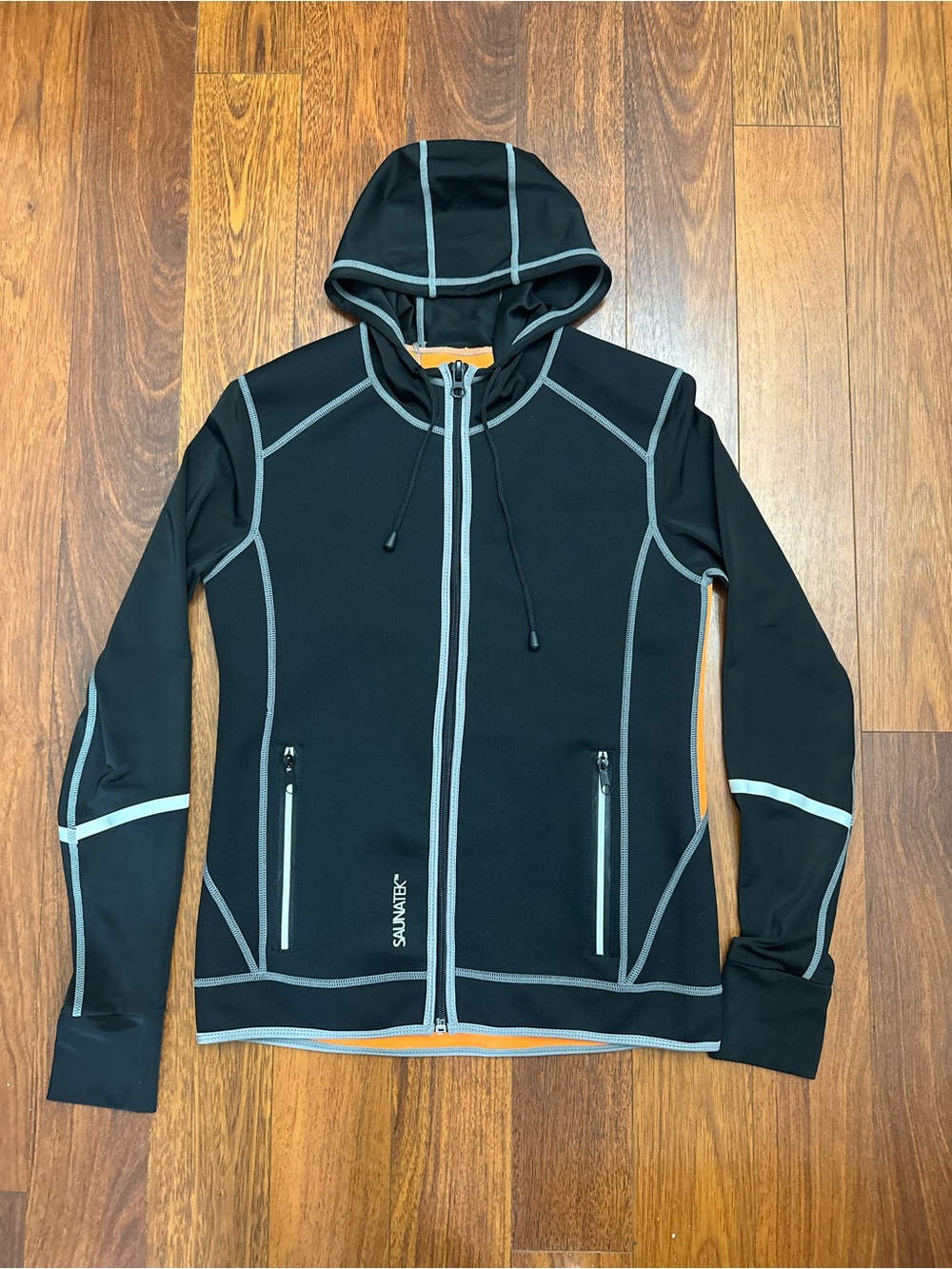 SAUNATEK Neoprene Hooded Sauna Jacket / Workout Top – Size Large